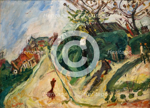 Landscape with Figures (Paysage avec personnages), ca 1919.