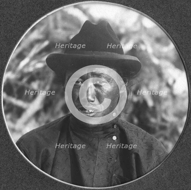 Portrait of a Korean forest sawyer, 1909. Creator: Vladimir Ivanovich Fedorov.