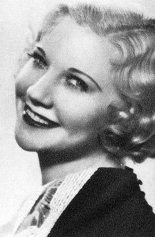 Una Merkel, American film actress, 1934-1935. Artist: Unknown