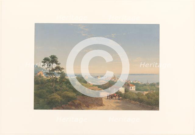 View of Cannes, 1866-1892. Creator: Charles William Meredith van de Velde.