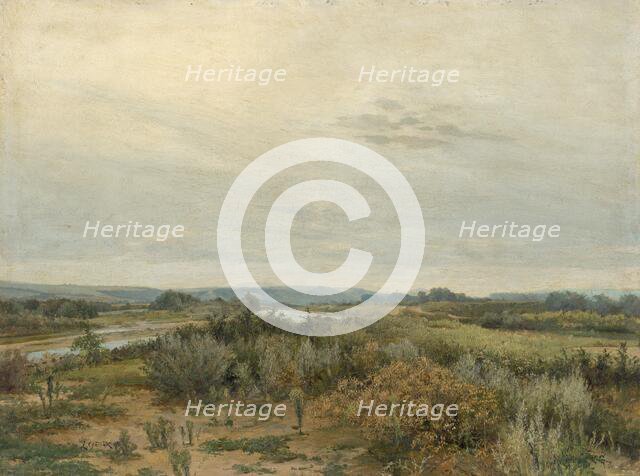 East Slovak Landscape, 1894. Creator: Ludovit Cordak.