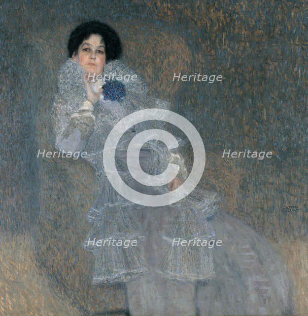 Portrait of Marie Henneberg. Artist: Klimt, Gustav (1862-1918)