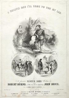 Oh Whistle and Ill Come to you, My Lad - Sheet Music Cover. Creator: Winslow Homer (American, 1836-1910).
