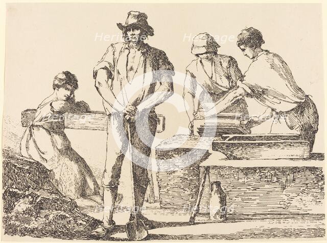 Tilemakers, 1803. Creator: Thomas Barker.