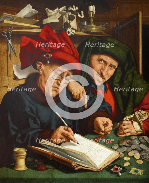 The Tax Collectors, 1520s. Artist: Massys, Quentin (1466–1530)