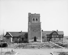 St. Mary's Episcopal Church, front view, Walkerville, Canada, between 1900 and 1905. Creator: Unknown.