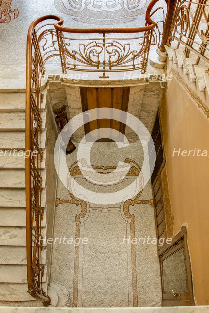 Hotel Max Hallet, 346 Avenue Louise, (1906), c2014-2017. Artist: Alan John Ainsworth.