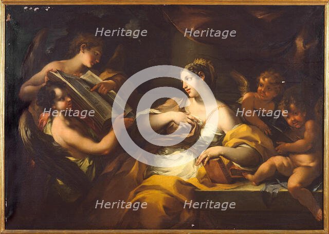 Saint Catherine of Alexandria, First half of the 18th century. Creator: Rocca, Michele (around 1670-um 1751).