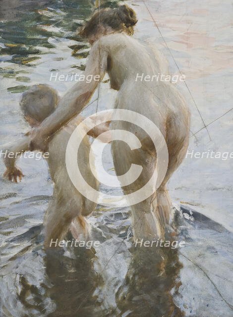 Une première, 1888. Creator: Anders Leonard Zorn.