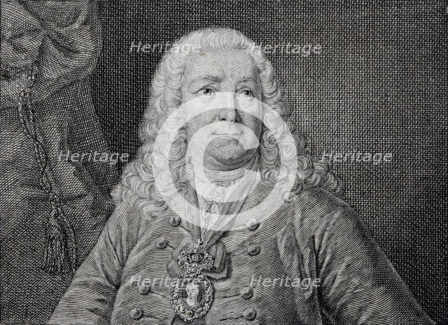 Portrait of Count Jean Armand de L'Estocq (1692-1767).