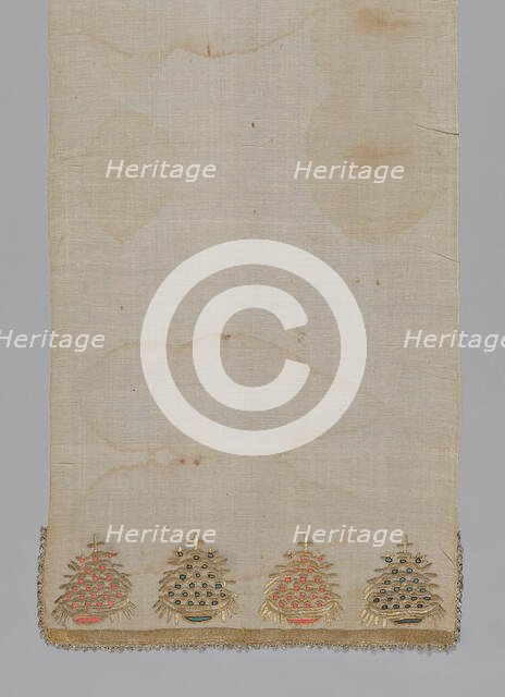 Towel, Turkey, 1875/1900. Creator: Unknown.