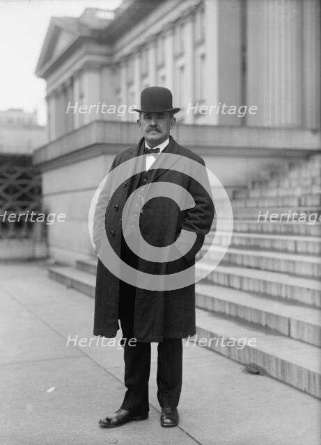 Charles E. Lobdell at Treasury, 1917. Creator: Harris & Ewing.