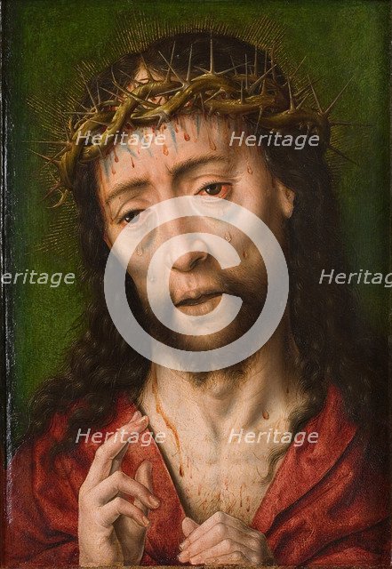 Christ with the crown of thorns, First Half of 16th cen..