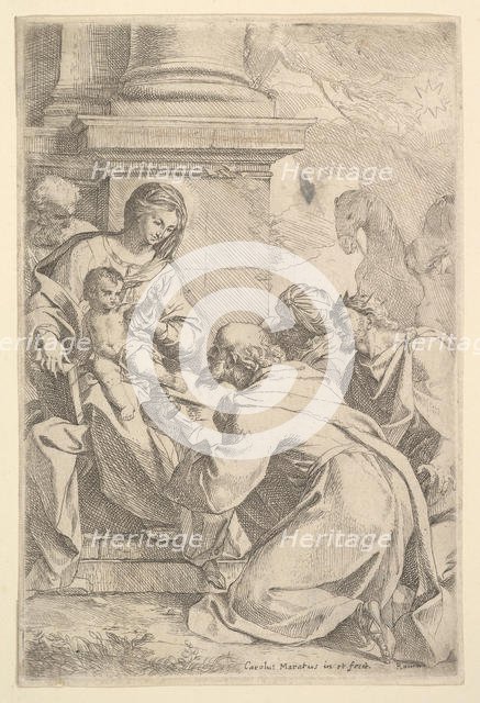 The Adoration of the Magi. Creator: Carlo Maratti.