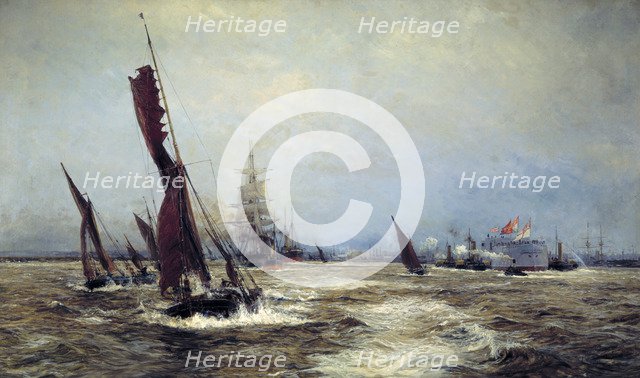 'Commerce and Sea Power', 1898. Artist: William Lionel Wyllie