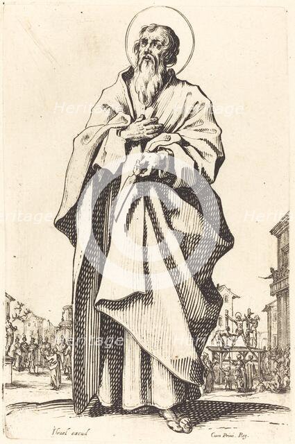 Saint Bartholomew, published 1631. Creator: Jacques Callot.