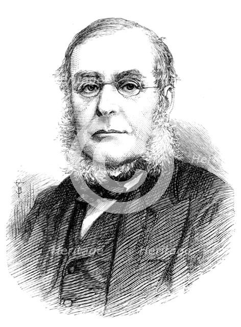 The late Admiral Sir Richard Collinson, K.C.B., Deputy Master of the Trinity House, 1883. Creator: Unknown.