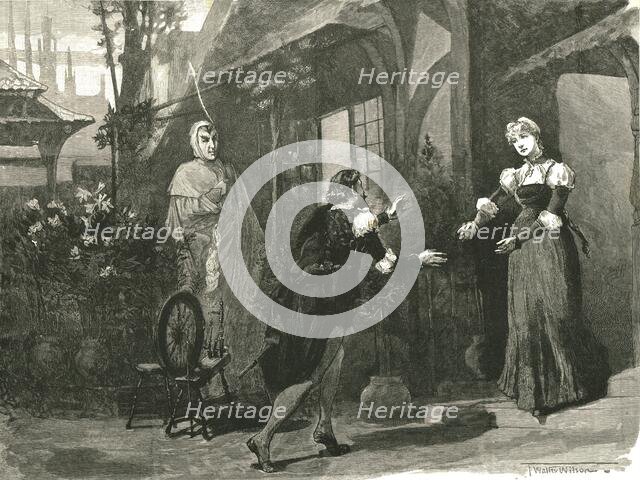 '"Faust" at the Lyceum Theatre', 1886.  Creator: Walter Wilson.