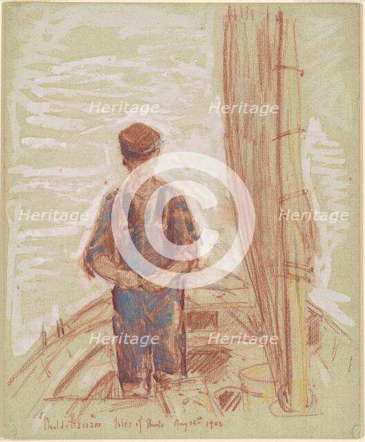 Fisherman, Isle of Shoals, 1903. Creator: Frederick Childe Hassam.