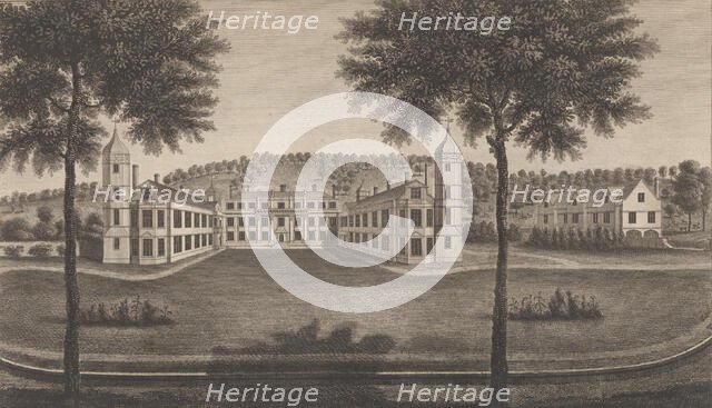 Cobham Hall in the County of Kent, 1777-1790. Creator: John Bayly.