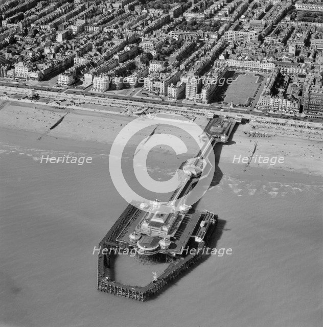 The West Pier, Brighton, Sussex, 1952. Artist: Aerofilms.
