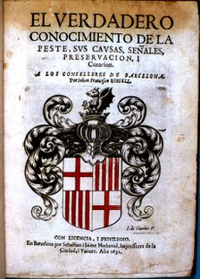 Cover of the book 'El verdadero conocimiento de la peste, sus causas, señales, preservación y cur…