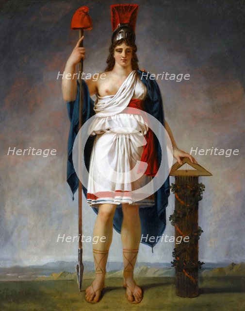 Allegorical Figure of the French Republic. Artist: Gros, Antoine Jean, Baron (1771-1835)