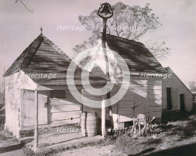 West Martingham outbuildings, St. Michael's, Talbot County, Maryland, 1936. Creator: Frances Benjamin Johnston.