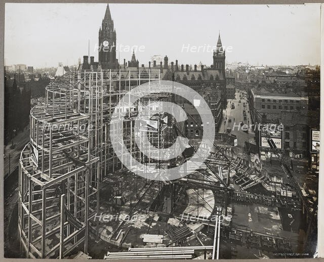Central Public Library, St Peter's Square, Manchester, 1930-1934. Creator: Stewart Bale Limited.