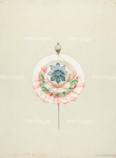 Cascarone, c. 1936. Creator: Ann Gene Buckley.