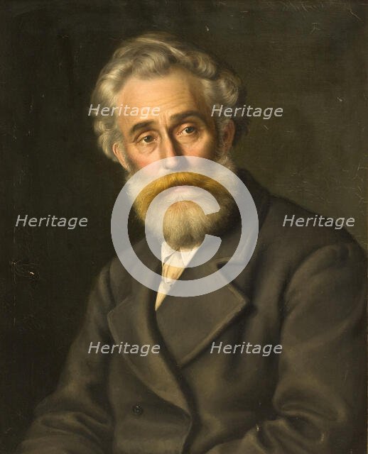 The Painter Vilhelm Kyhn, 1868-1896. Creator: Ludovica Thornam.