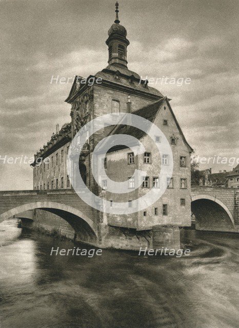 'Bamberg - Rathaus', 1931. Artist: Kurt Hielscher.