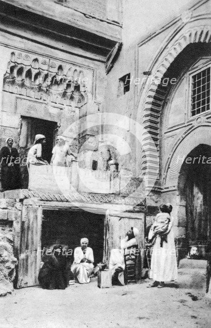 A picturesque corner of Cairo, Egypt, c1920s. Artist: Unknown