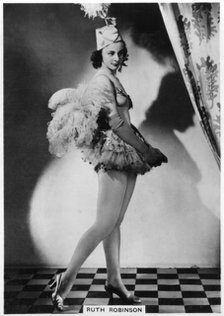 Ruth Robinson, British actress, 1938. Artist: Unknown