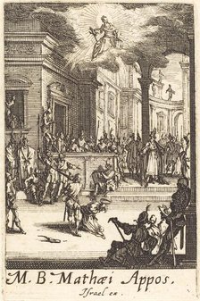 The Martyrdom of Saint Matthew, c. 1634/1635. Creator: Jacques Callot.