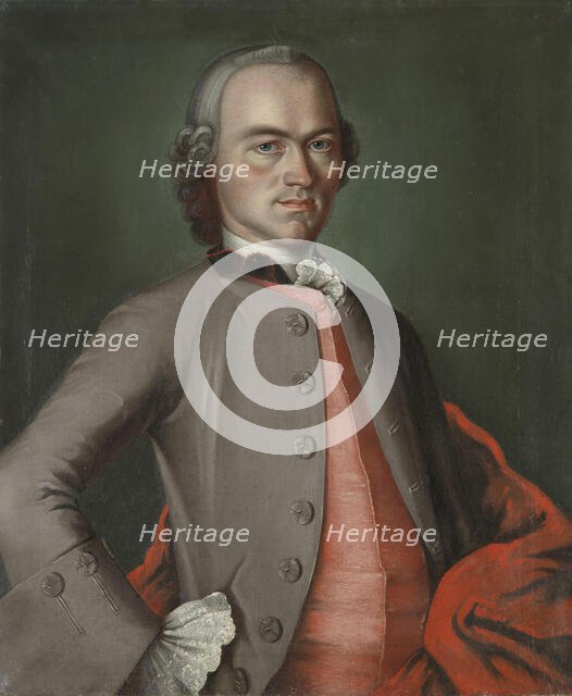 Portrait, 1763. Creator: Jacob Pedersson Lindgaard.