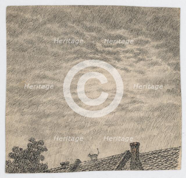 Rooftops, around 1905. Creator: Ivan Zabota.