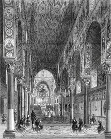 The Chapel Royal, Palermo, 1860. Creator: Macquaid.