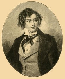 Benjamin Disraeli, British politician, c1840 (c1890). Creator: Unknown.