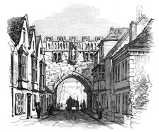 Gate, High-Street, Salisbury, 1872. Creator: Unknown.