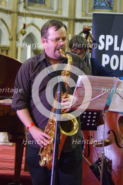 Roberto Manzin, Eastbourne Jazz Festival, Christ Church, Eastbourne, East Sussex, 30 Sep 2018. Creator: Brian O'Connor.