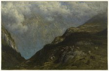 Paysage de montagne, 1881. Creator: Gustave Doré.