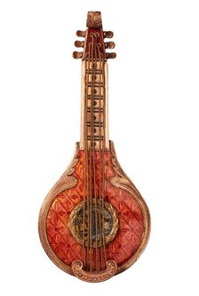Watch (mandolin), about 1840. Creator: Unknown.