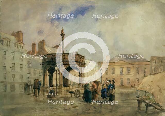 The Mercat Cross, Aberdeen, 1875-1899. Creator: Unknown.