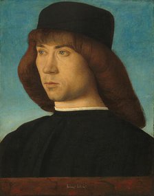 Portrait of a Young Man, c. 1490. Creator: Giovanni Bellini.