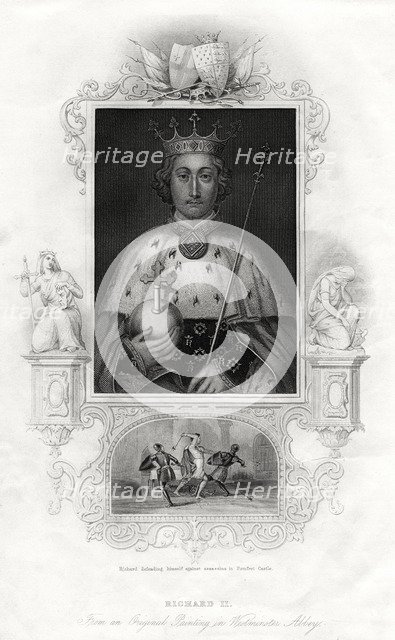Richard II, King of England, 1860. Artist: Unknown