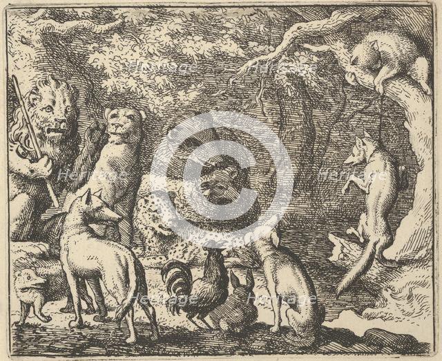 Renard Asks for Confession, 1650-75. Creator: Allart van Everdingen.