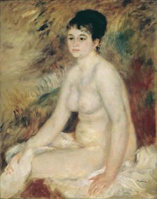 After the bath, 1876. Creator: Renoir, Pierre Auguste (1841-1919).