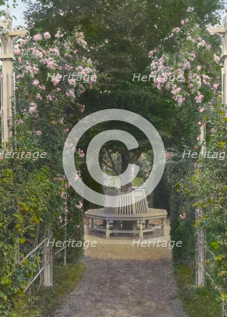 "Andorra," William Warner Harper house, Wyndmoor, Springfield Township, Pennsylvania, 1919. Creator: Frances Benjamin Johnston.