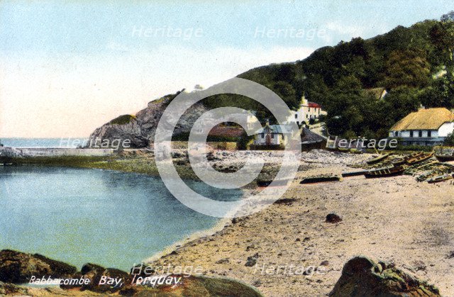 Babbacombe bay, Torquay, Devon, 20th century. Artist: Francis Frith